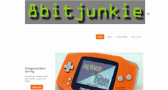 Desktop Screenshot of 8bitjunkie.net